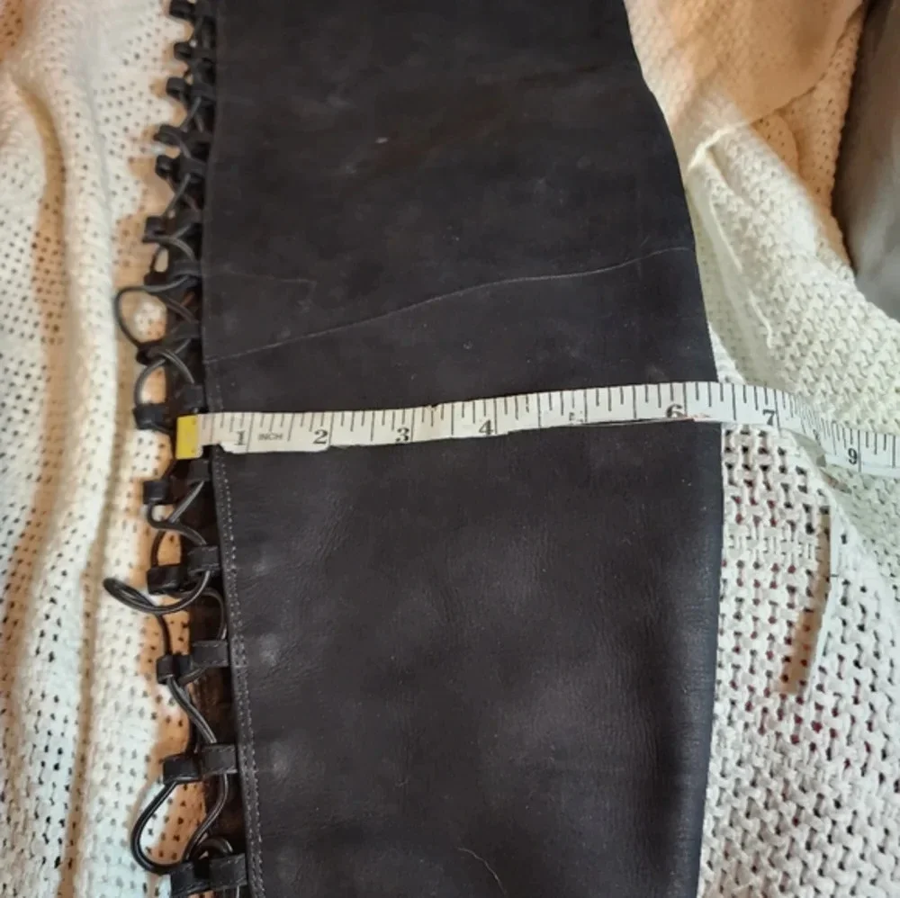 Robert Durville Thigh High Laced Boots 10‎